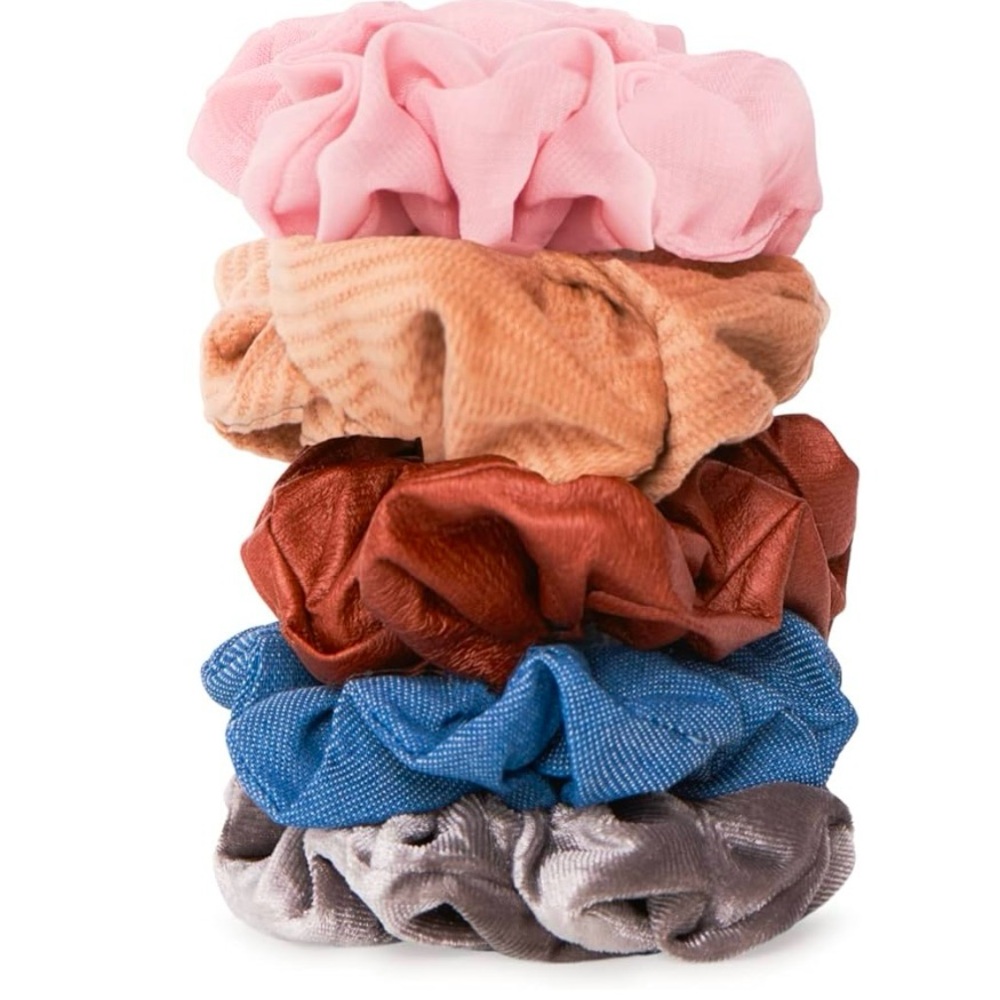 Gimme Beauty - Hair Scrunchies Variety Pack - 5 Pack